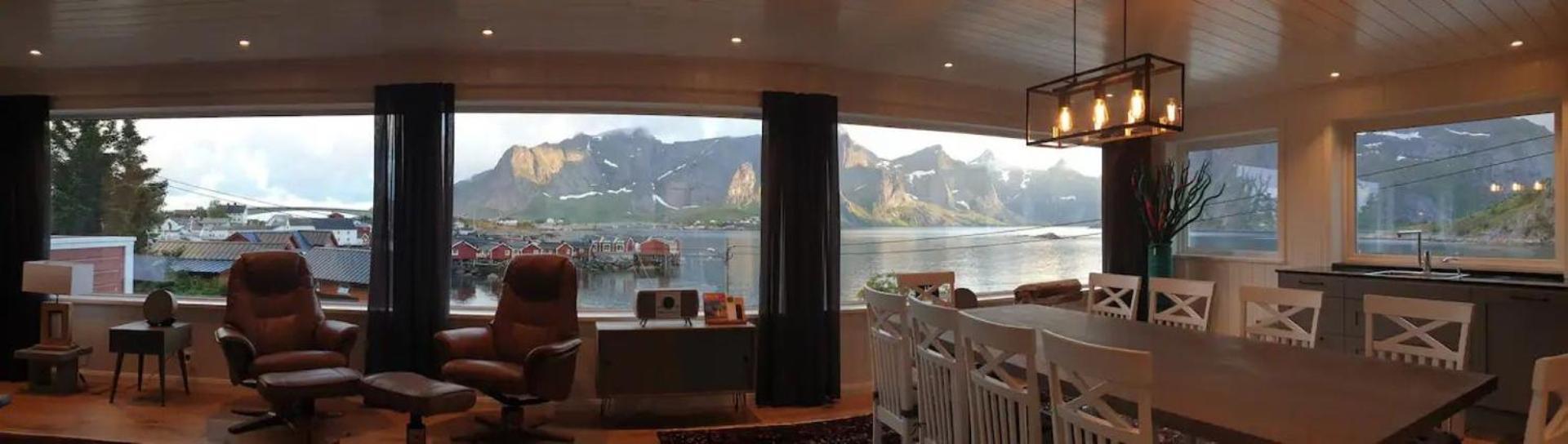 Lofoten Panoramic Luxury Home With Sauna Москенес Екстериор снимка