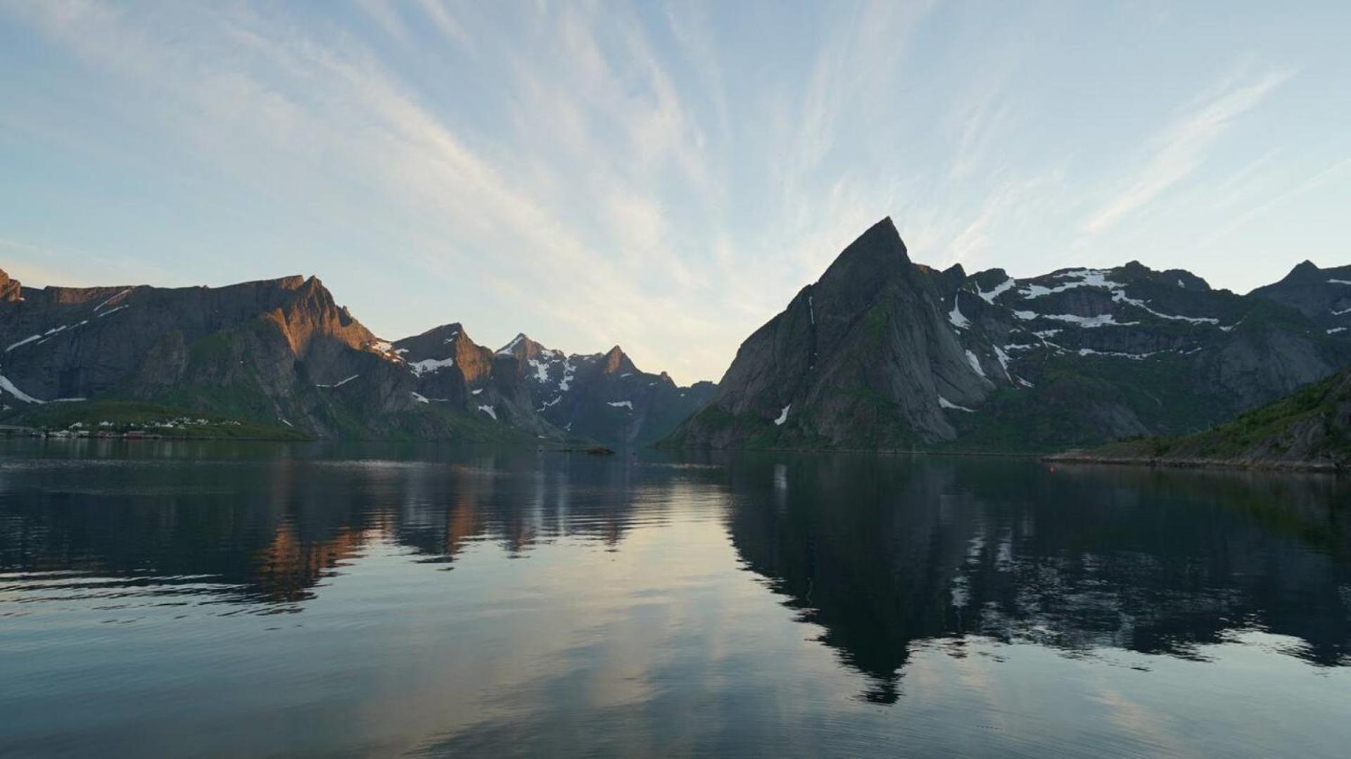 Lofoten Panoramic Luxury Home With Sauna Москенес Екстериор снимка