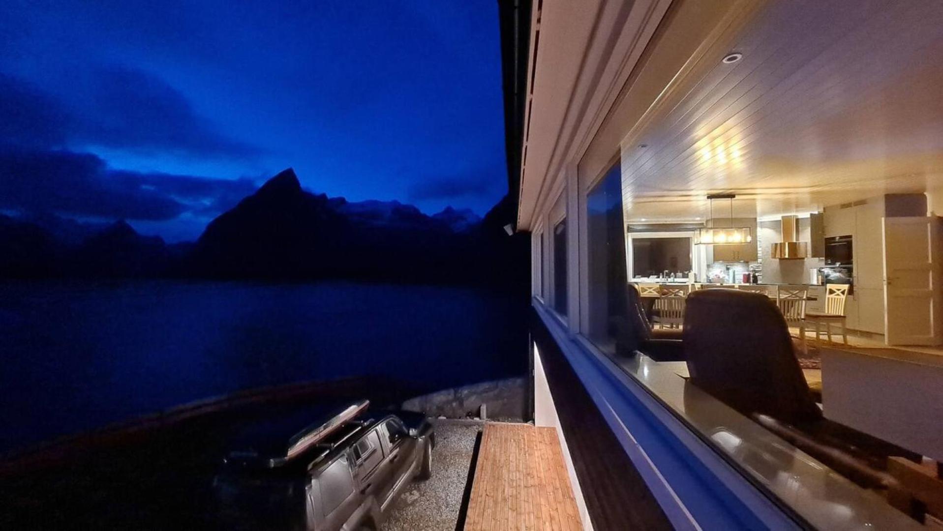 Lofoten Panoramic Luxury Home With Sauna Москенес Екстериор снимка