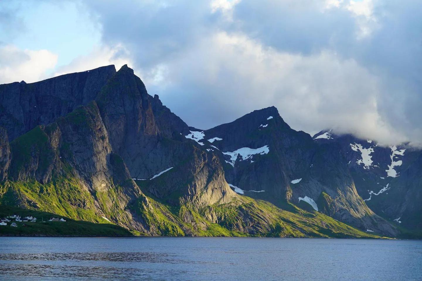 Lofoten Panoramic Luxury Home With Sauna Москенес Екстериор снимка