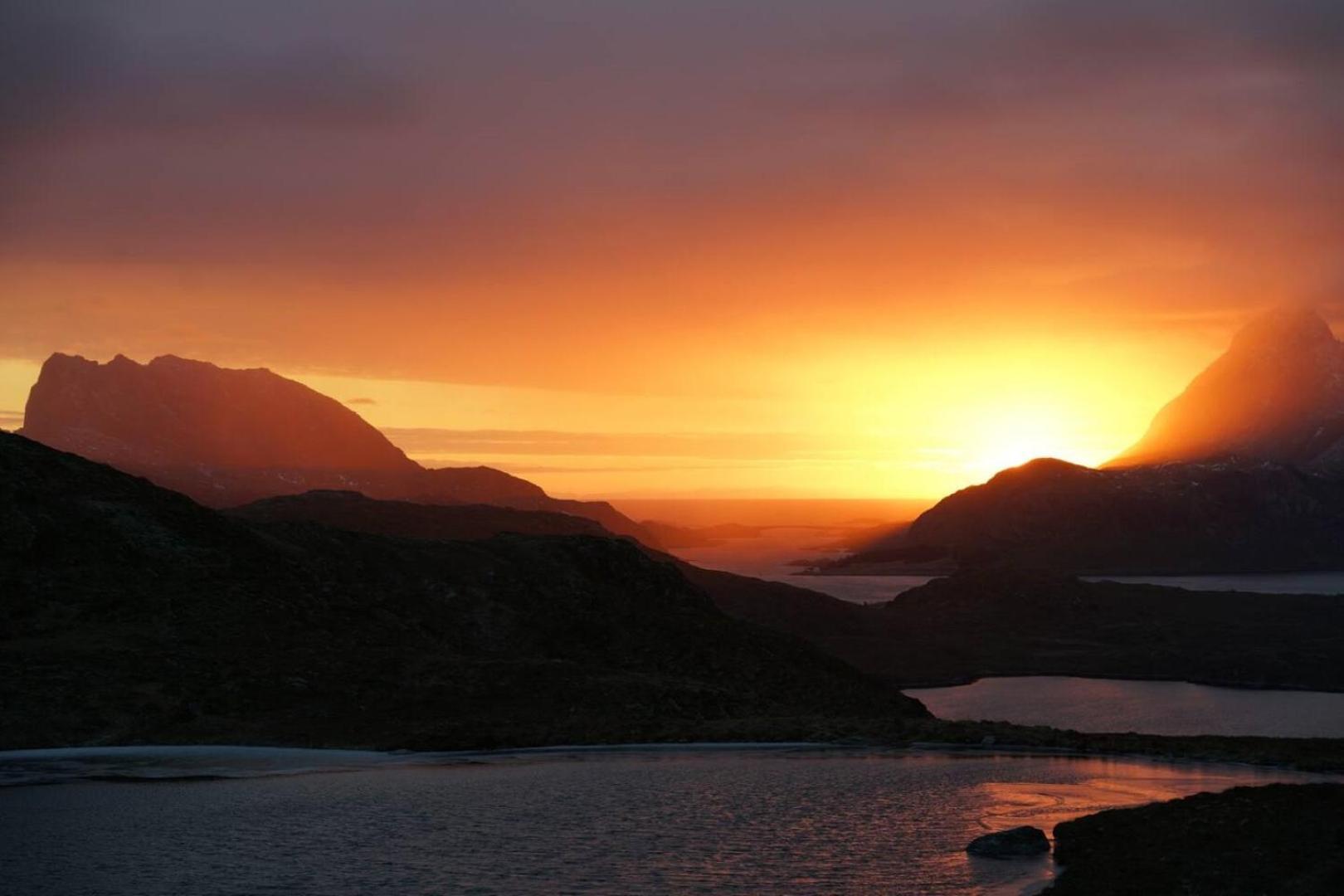 Lofoten Panoramic Luxury Home With Sauna Москенес Екстериор снимка