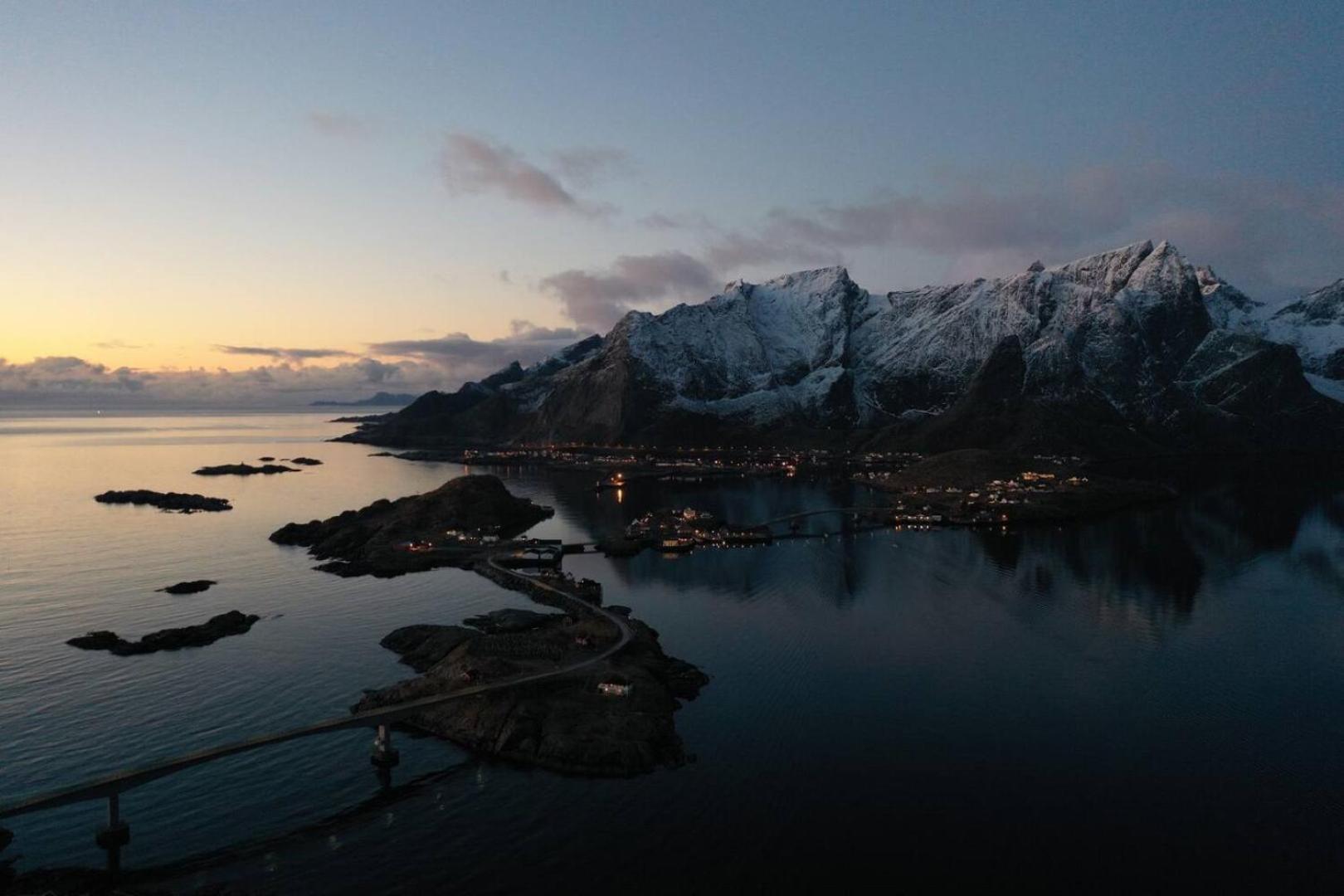 Lofoten Panoramic Luxury Home With Sauna Москенес Екстериор снимка