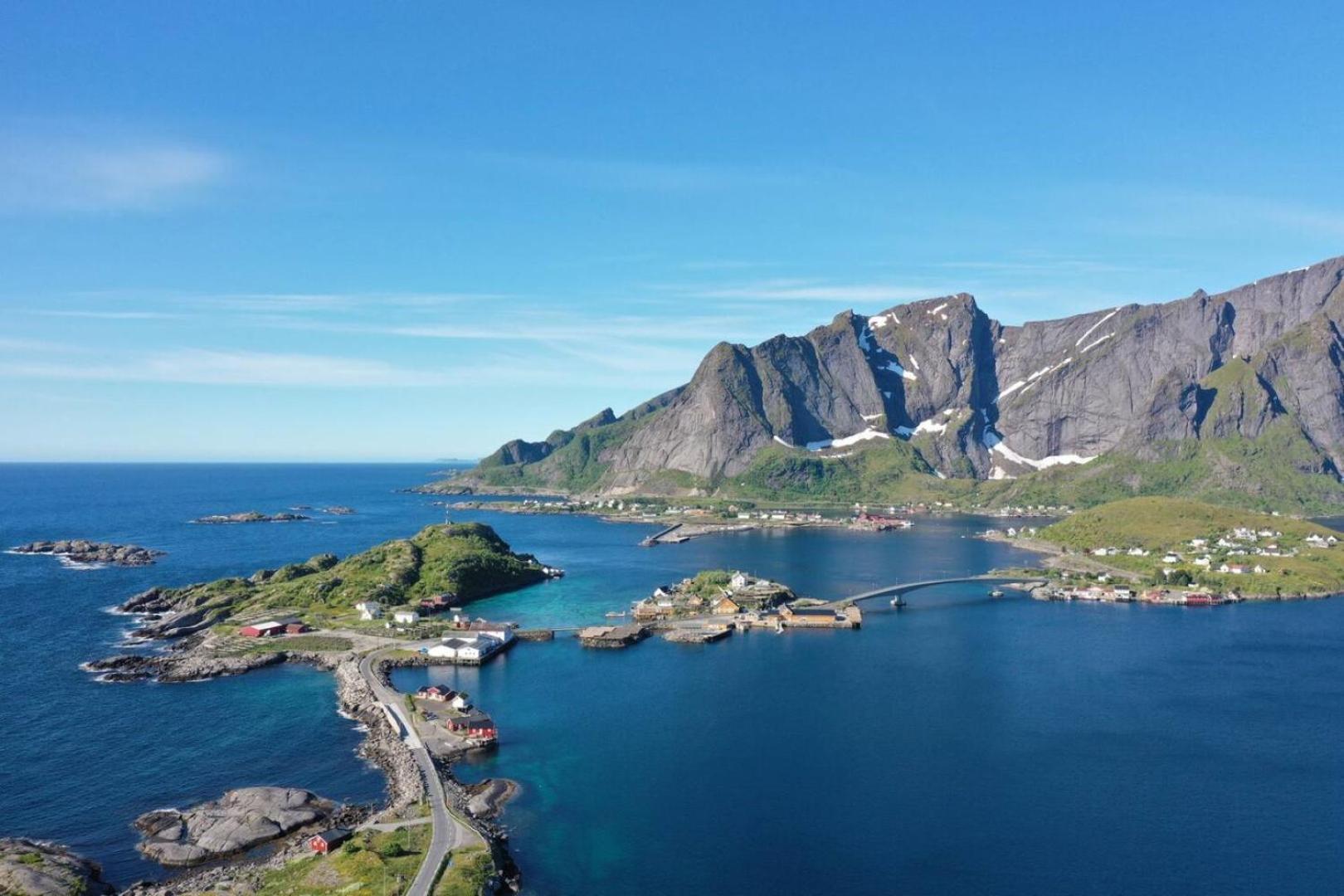 Lofoten Panoramic Luxury Home With Sauna Москенес Екстериор снимка