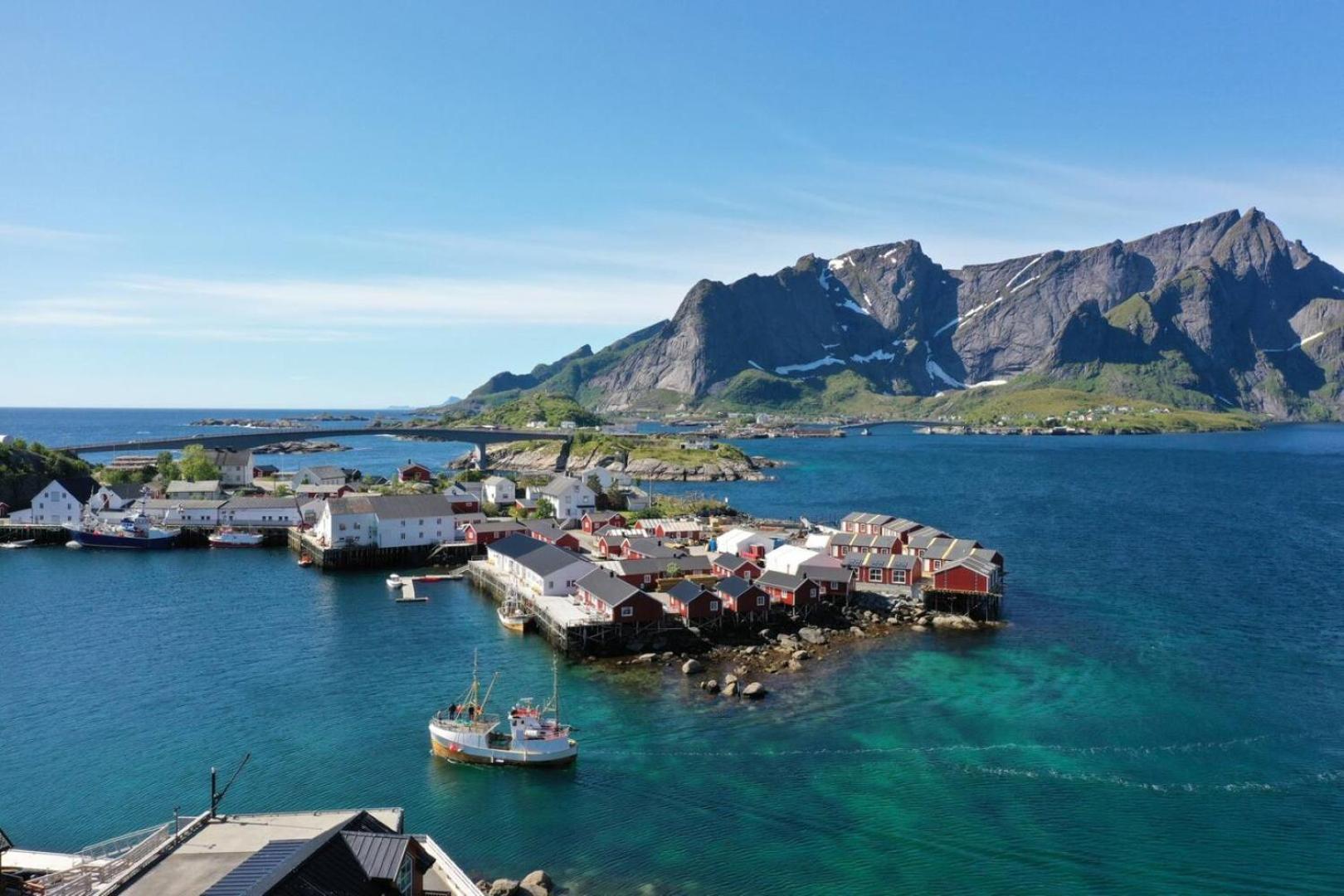 Lofoten Panoramic Luxury Home With Sauna Москенес Екстериор снимка