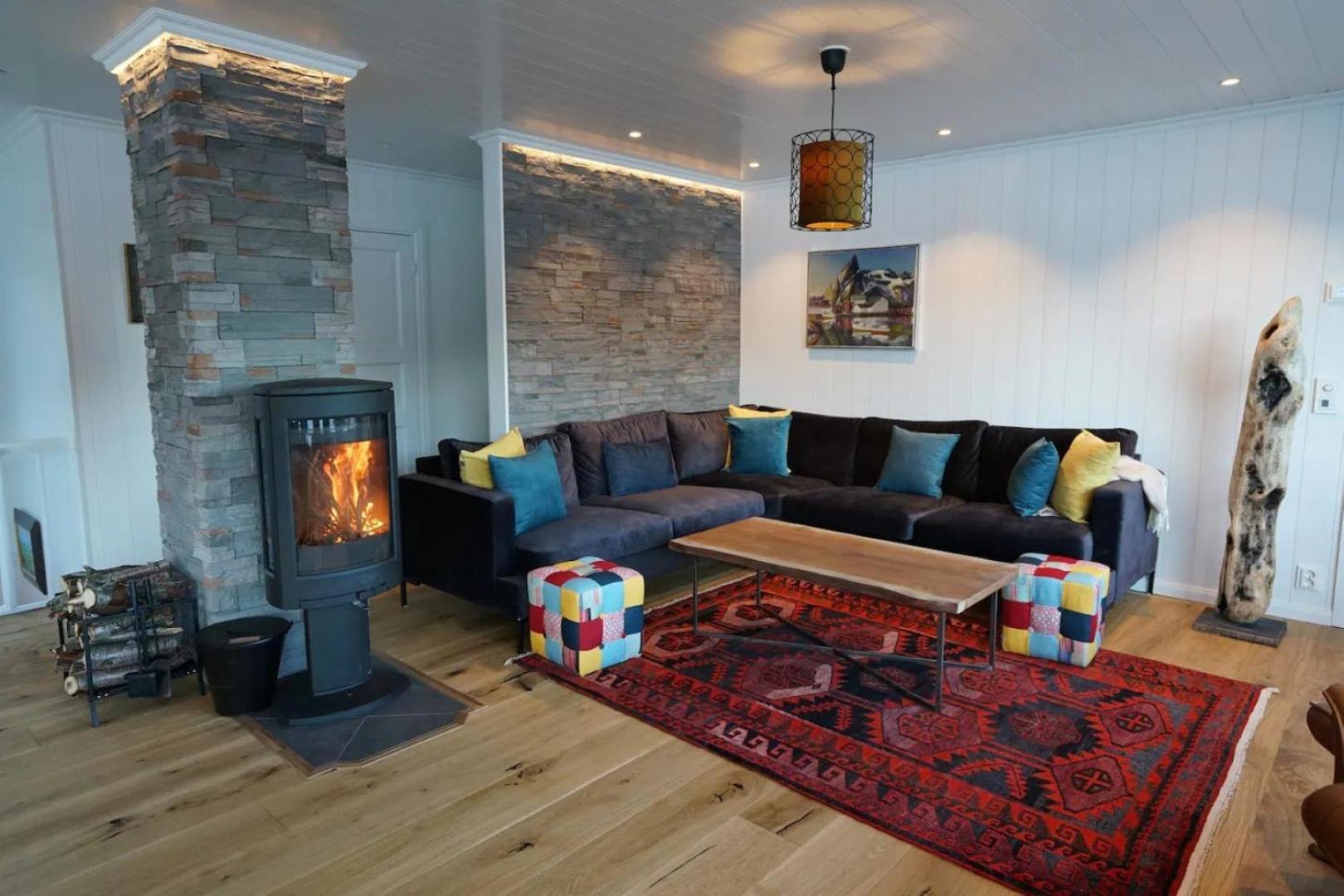 Lofoten Panoramic Luxury Home With Sauna Москенес Екстериор снимка