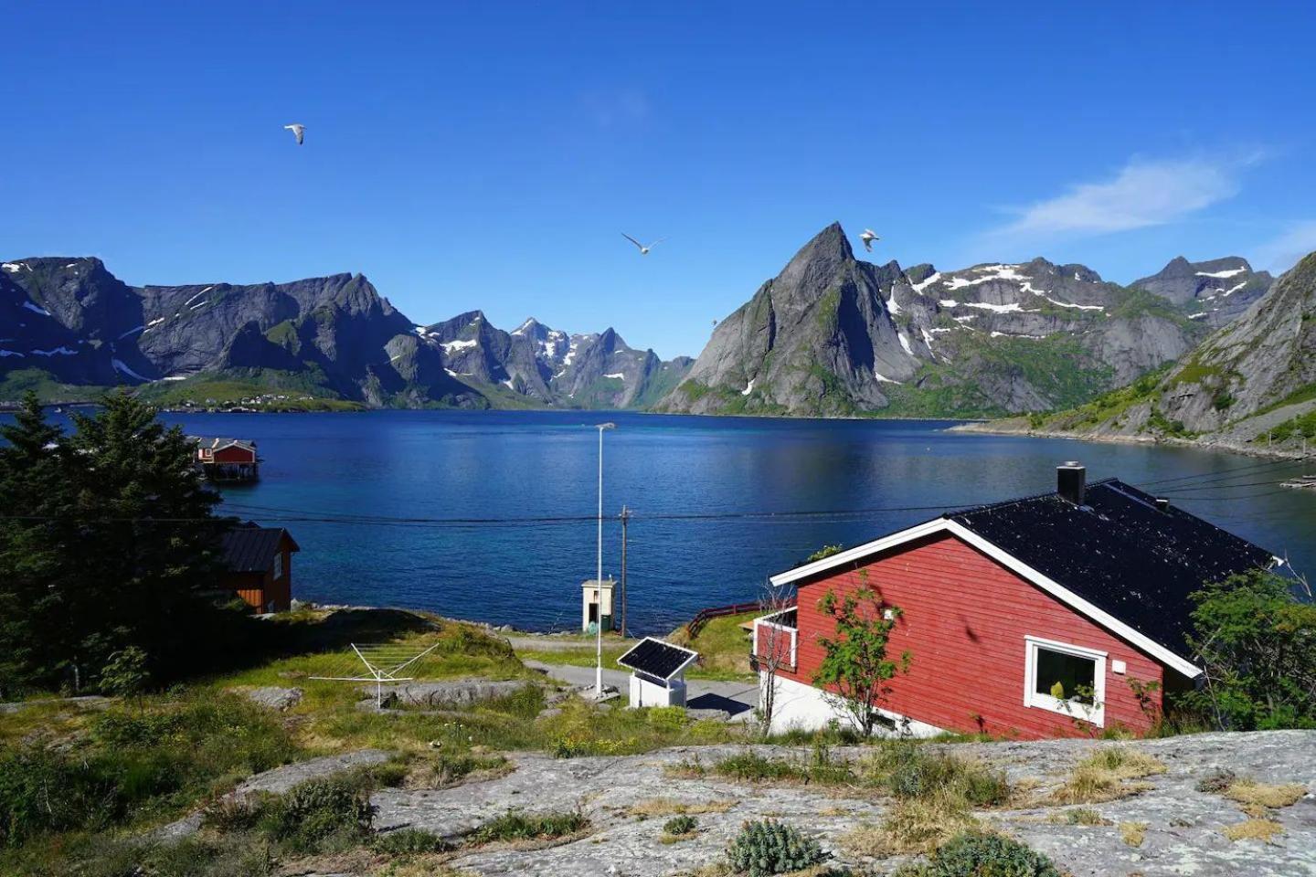 Lofoten Panoramic Luxury Home With Sauna Москенес Екстериор снимка